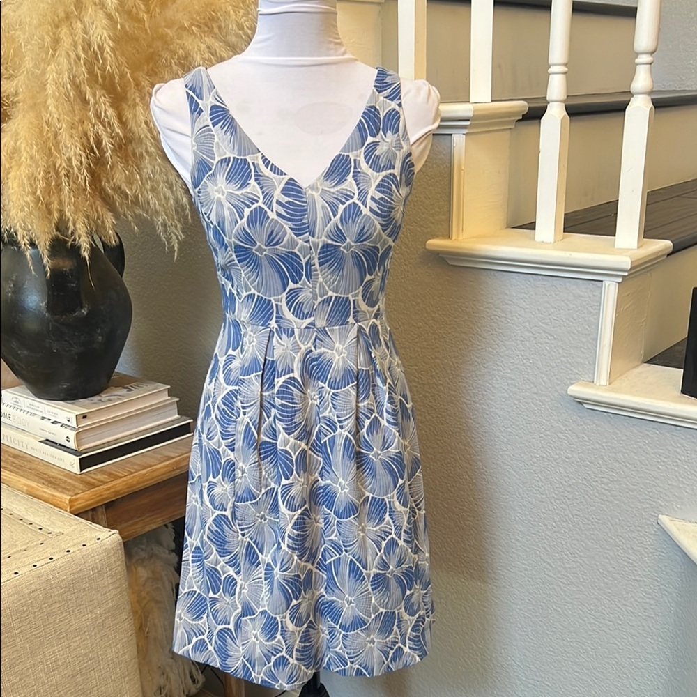 Anthropologie Moulinette Soeurs Willow Lake Dress Size 0 - Picture 3 of 7